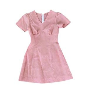 vintage pink mini dress